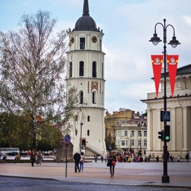 Banerinis vėliavos laikiklis apšvietimo stulpams su spauda 5