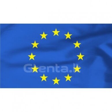 Europos Sąjungos automobilinė vėliavėlė su koteliu 1