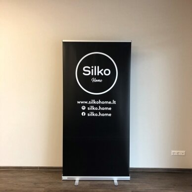 Mobilus reklaminis stendas ROLL UP LUX 100X200 cm 10