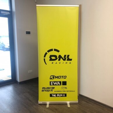 Mobilus reklaminis stendas ROLL UP LUX 85X200 cm 23