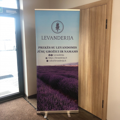 Mobilus reklaminis stendas ROLL UP LUX 85X200 cm 27