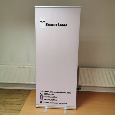 Mobilus reklaminis stendas ROLL UP LUX 85X200 cm 16