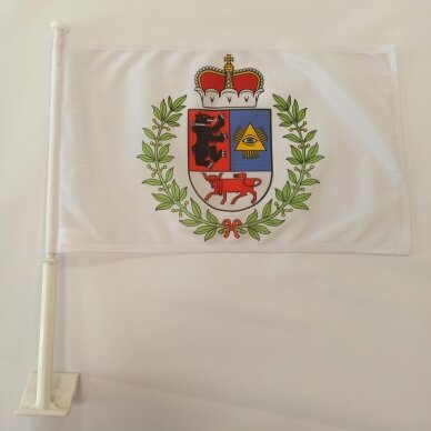 Šiaulių automobilinė vėliavėlė su koteliu